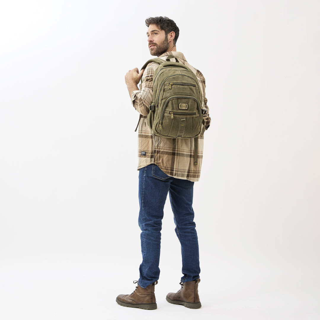 Eagle Canvas Explorer Unisex Backpack