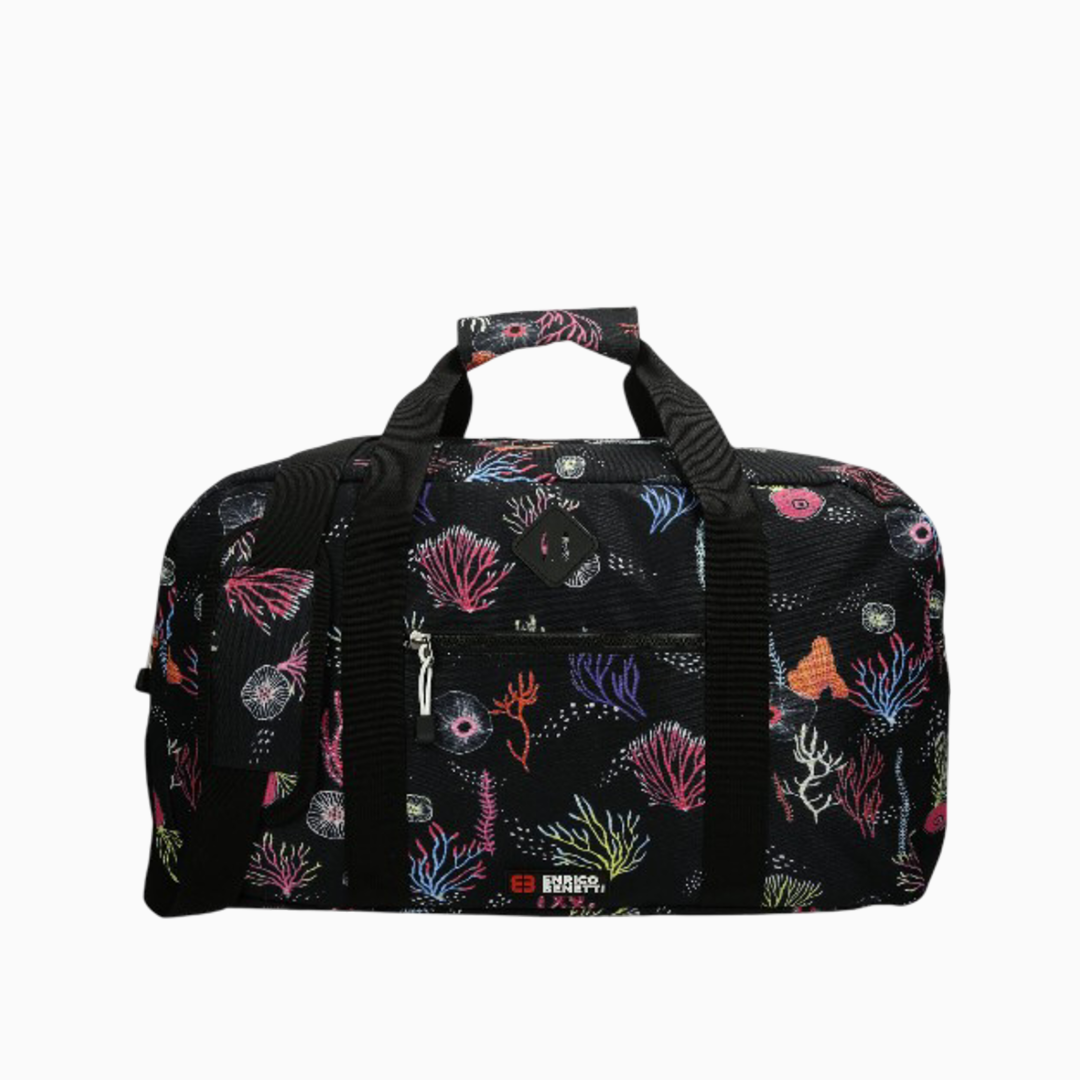 ENRICO BENETTI CAPETOWN SPORTS BAG TRAVEL BAG - CORAL