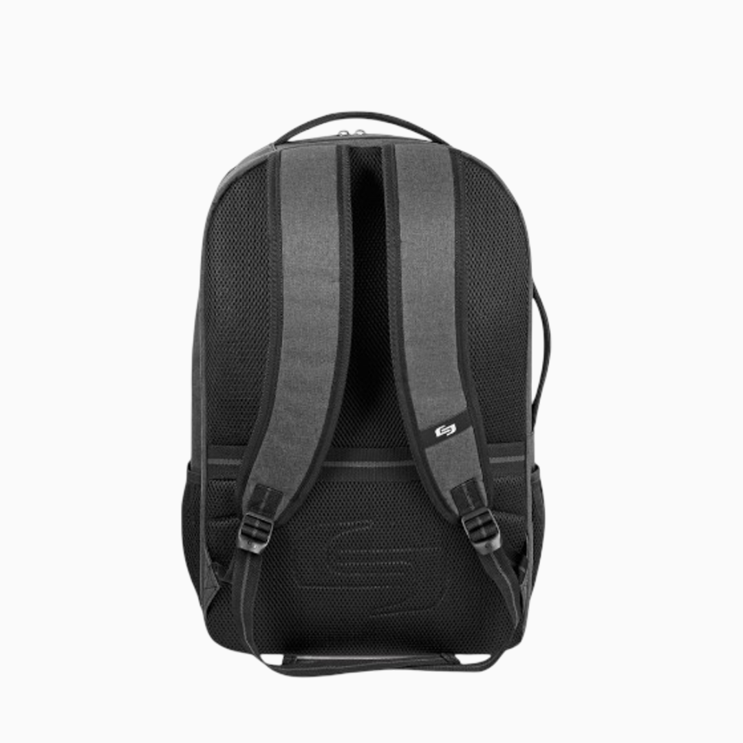 Solo Grand Travel Backpack 17.3", Grey, One Size, Grand Travel Tsa Backpack