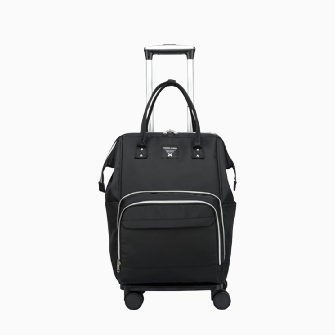Peter James 4-Wheel Trolley Backpack - Your Stylish Travel Companion