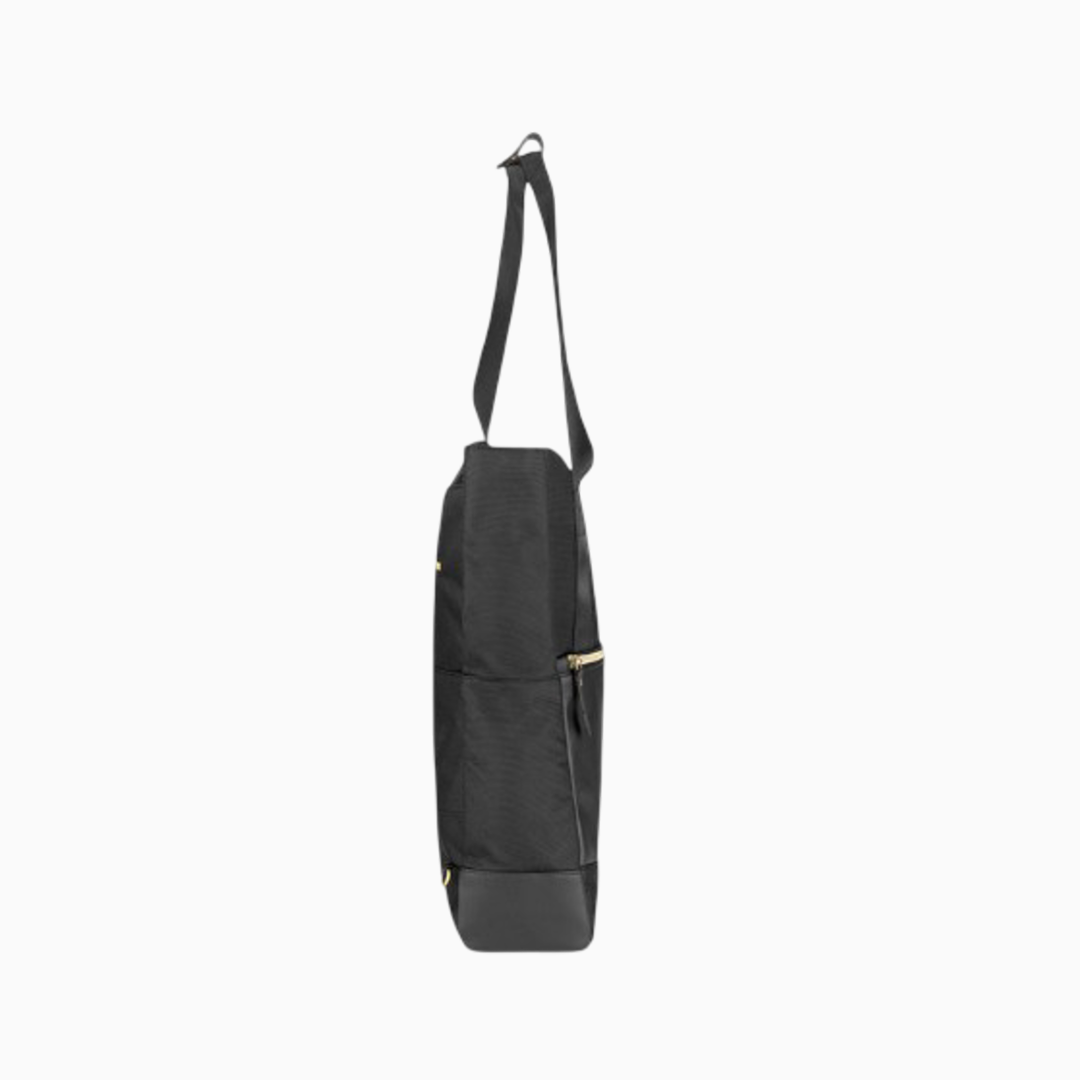 Solo Parker Hybrid 15.6 Inch Laptop Backpack Tote, Black