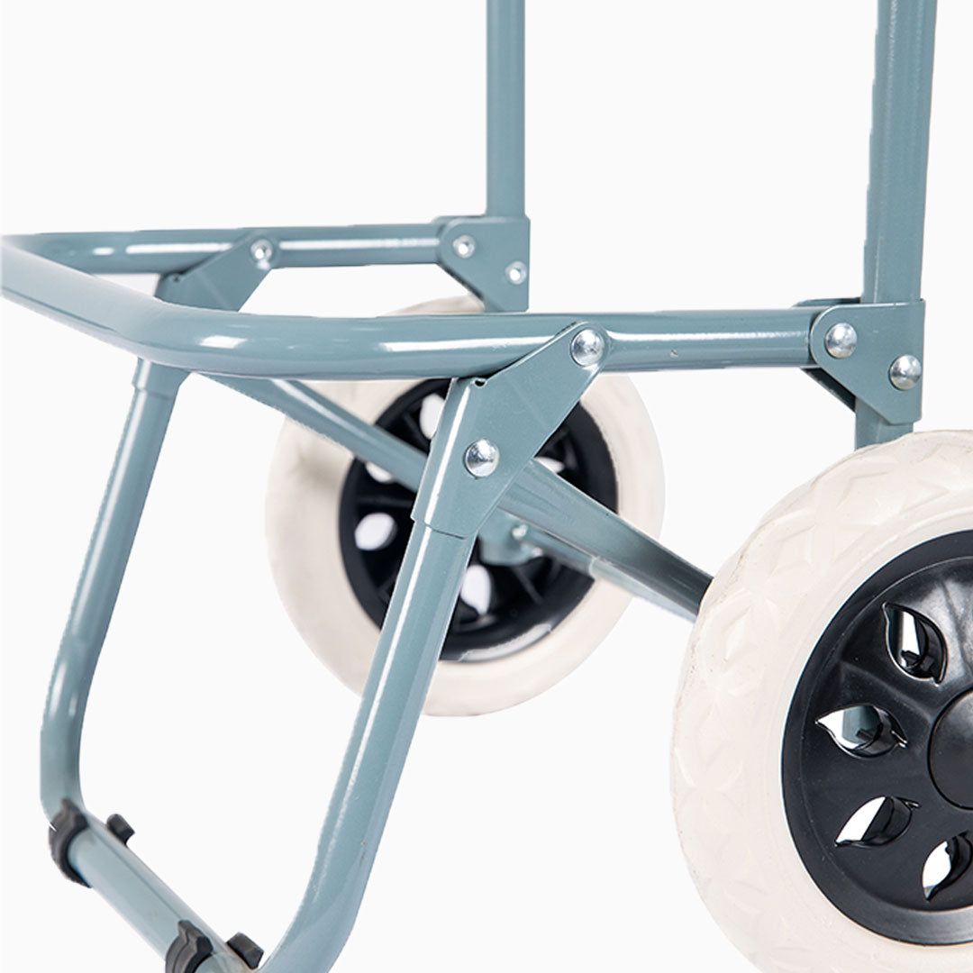 Eagle London 2 Wheel Expandable Shopping Trolley with Telescopic Handle - Printed Design