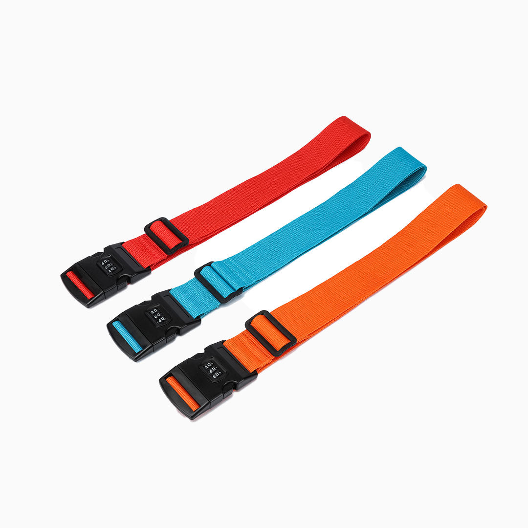 Luggage Strap with Combination Lock