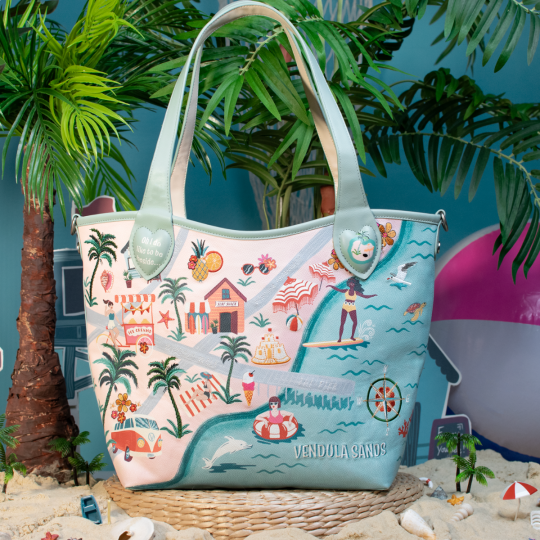 Vendula Sands Reversible Tote and Pouch