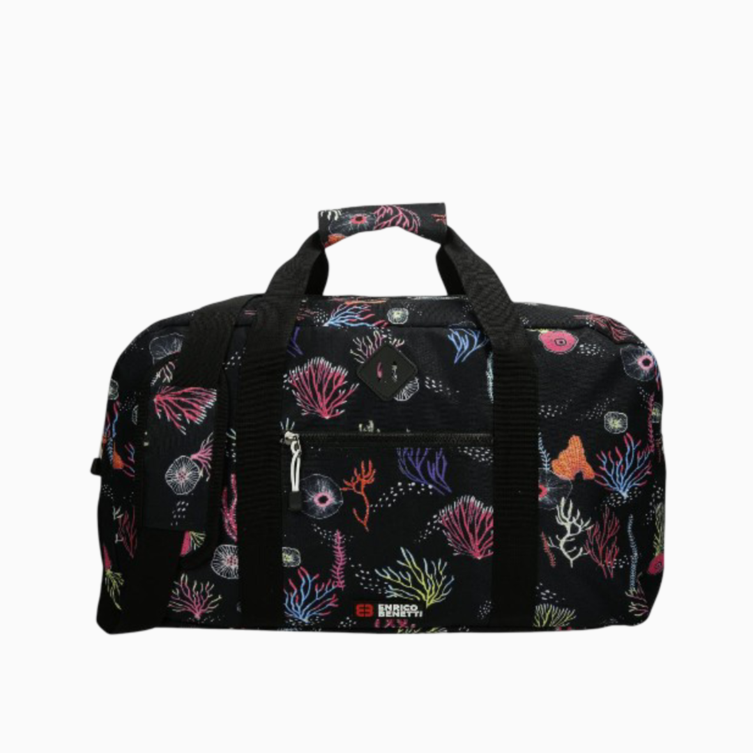 ENRICO BENETTI CAPETOWN SPORTS BAG TRAVEL BAG - CORAL