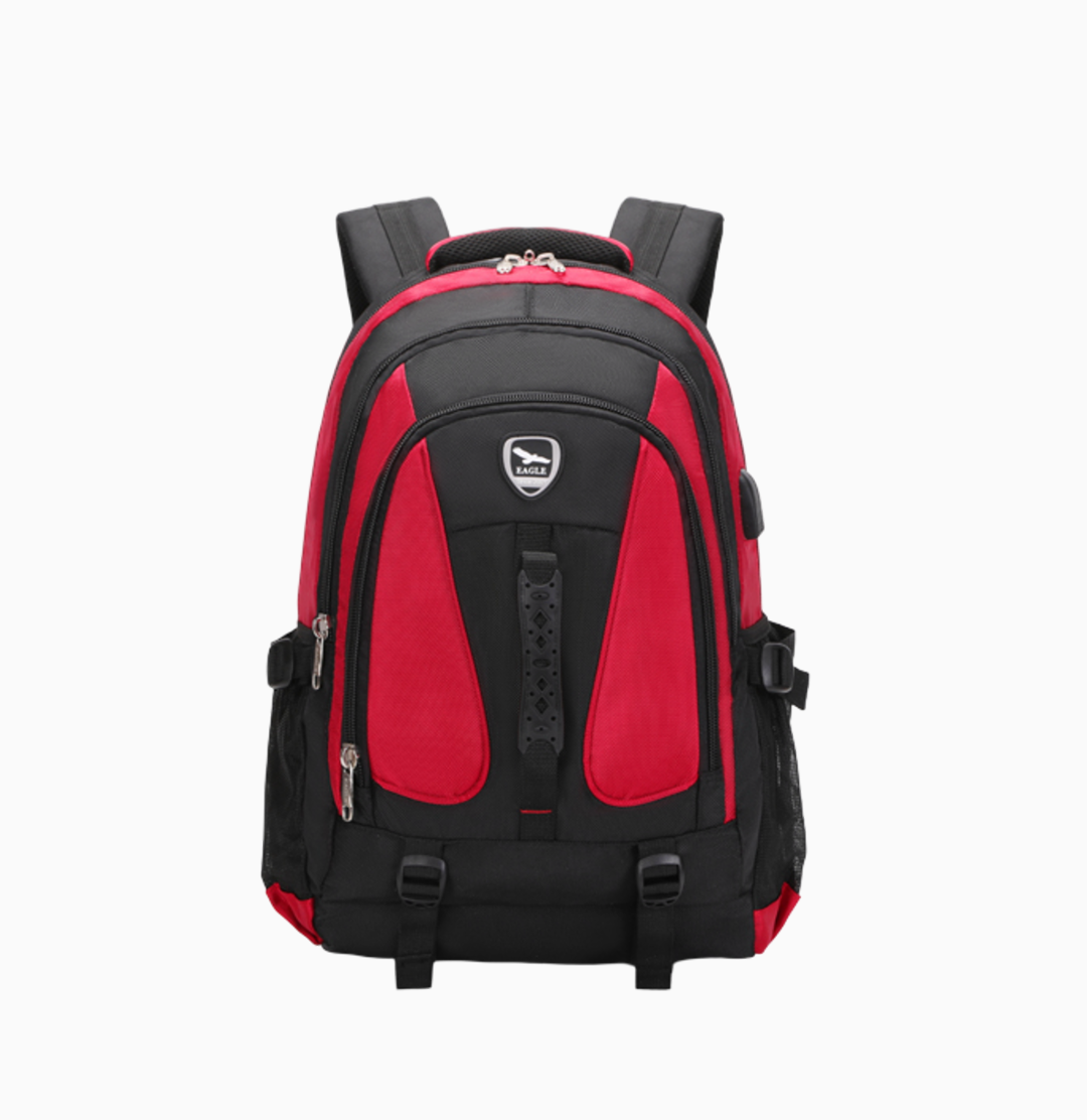 Power Laptop Backpack Rucksack School College Work Travel Bag - 52 cm Multicolour